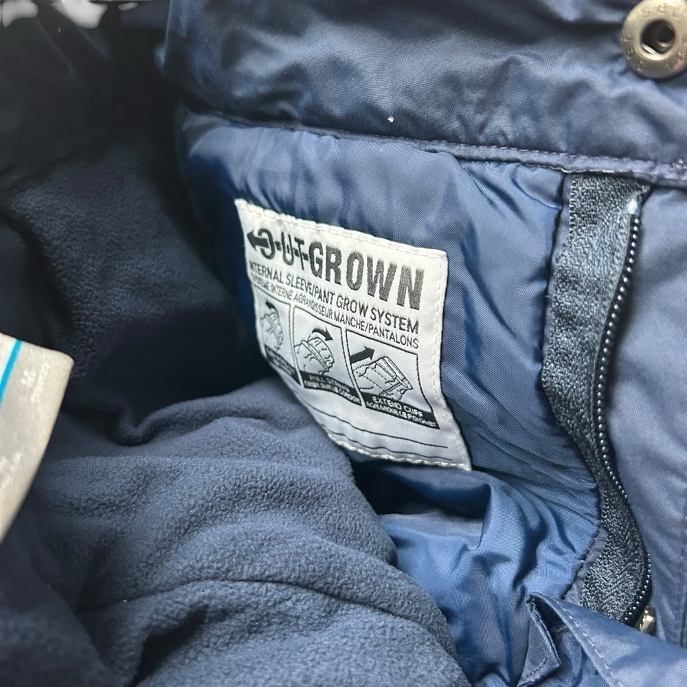 Columbia Kids Ice Slope II Insulated Pants size medium 10-12 navy blue winter - Picture 4 of 6